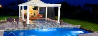 Master of Design Award Winning Pool in 2009 - This is an Elegance 33 model built in Yorkville, IL