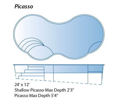 Picasso_Line Drawing - Trilogy Pools
