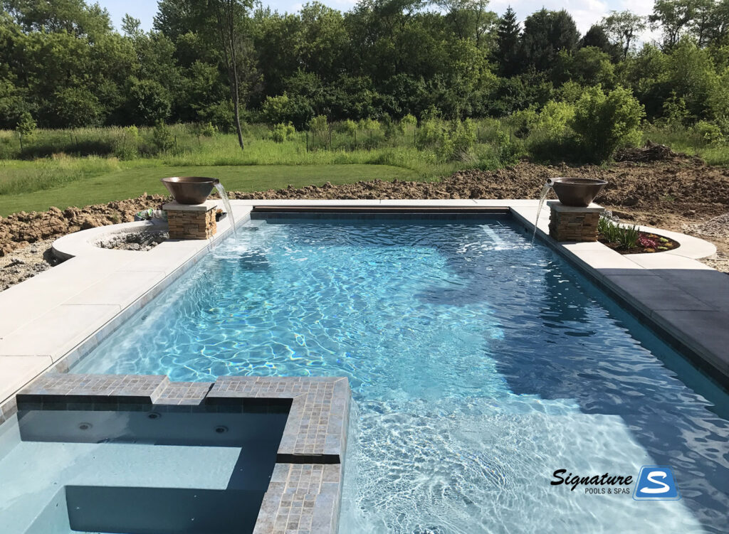 Ultimate 35 Pool built by Signature Pools in Bull Valley, IL (McHenry County) - 1